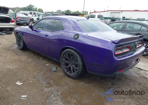 2016 Dodge Challenger Srt Hellcat из США, поврежденный, VIN 2C3CDZC93GH200445